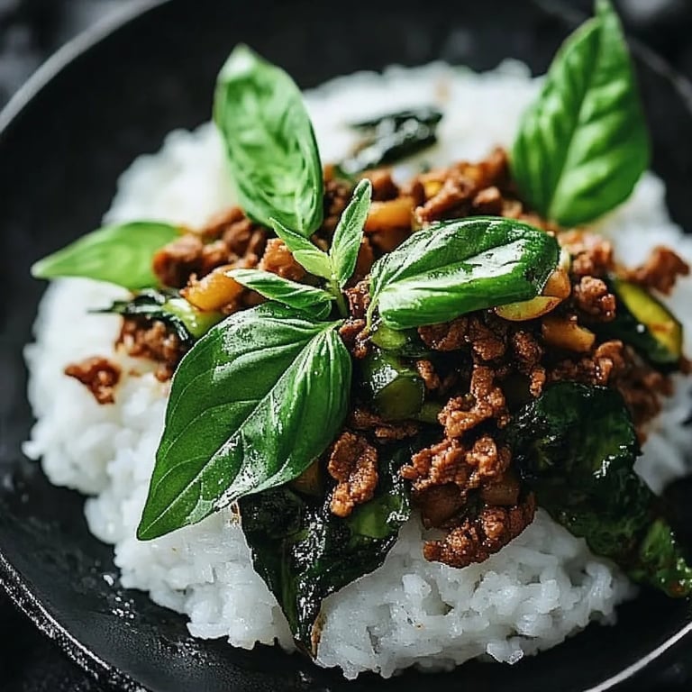 Thai Basilika Kyckling: Ett fantastiskt ultimat recept