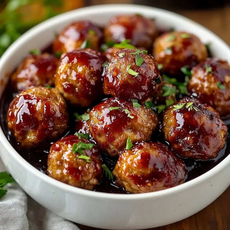 Best Christmas Cranberry Meatballs