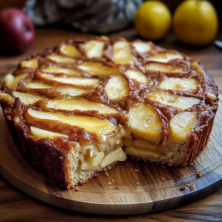 Zimtkuchen mit 400 g Äpfel in 15 Minuten zubereitet!