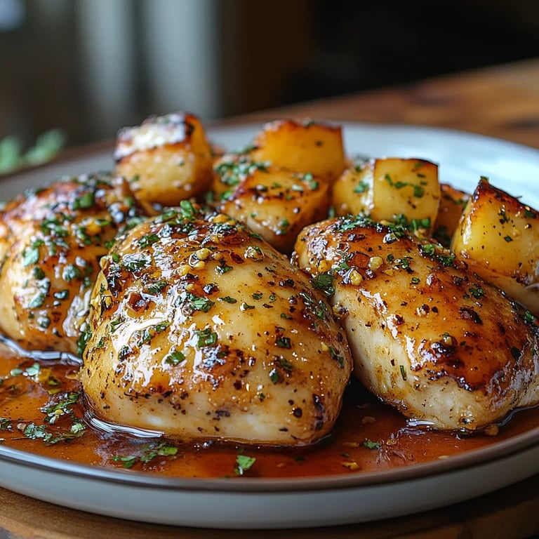 Poulet au miel épicé et feta : Une Recette Incroyable Ultime