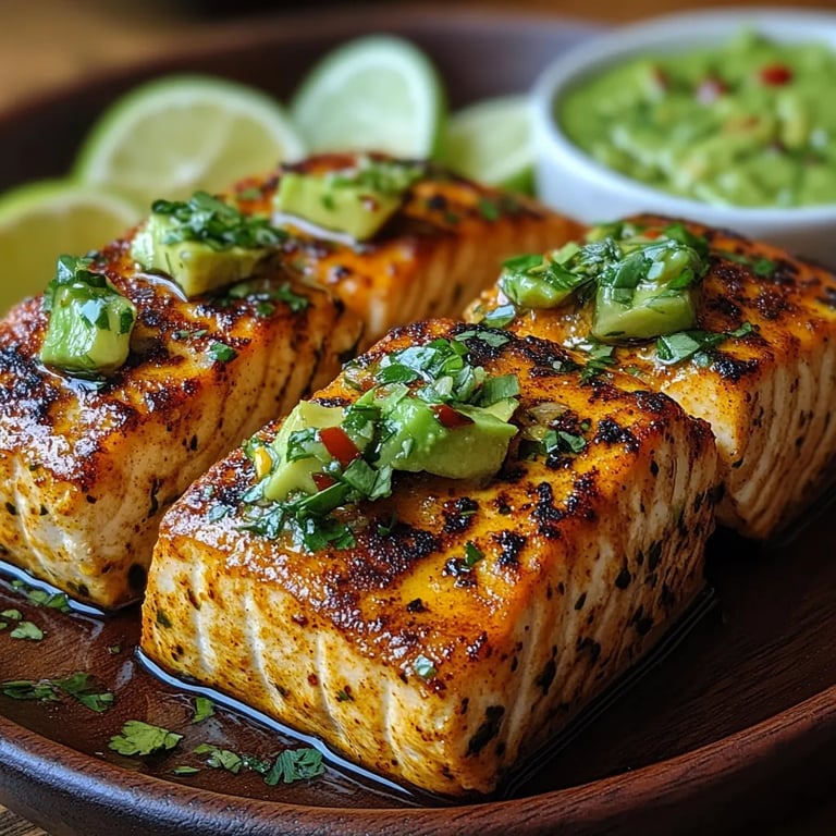 Baked Cajun Salmon w/ Avocado Lime Sauce: An Incredible Ultimate Recipe