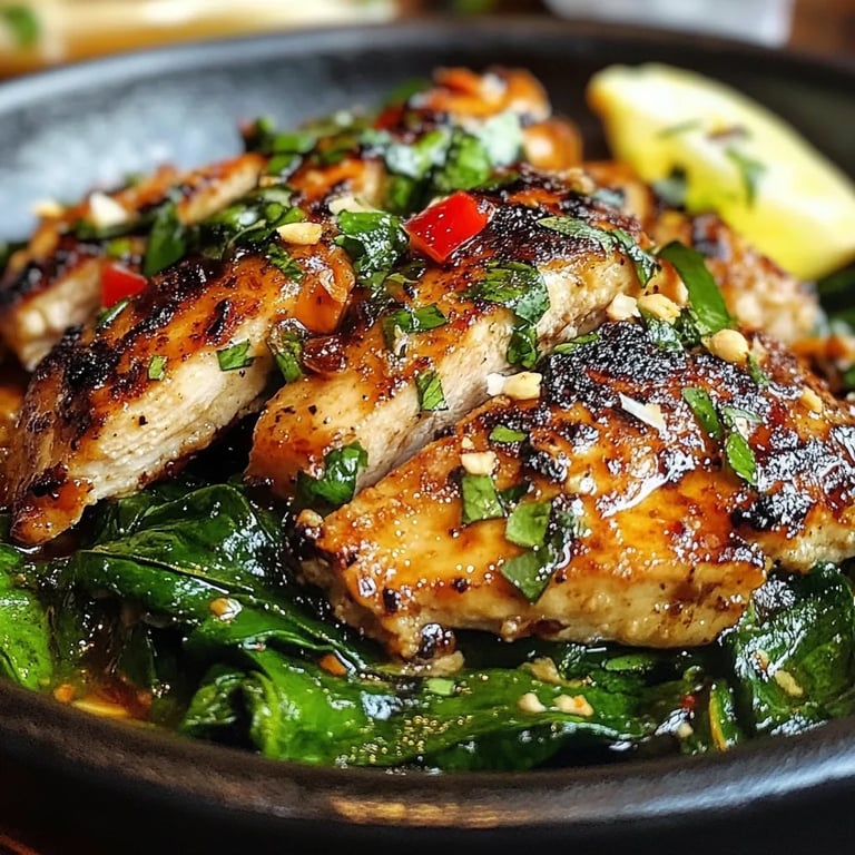 Pollo Asado y Espinacas Salteadas al Ajillo: Una Increíble Receta Esencial