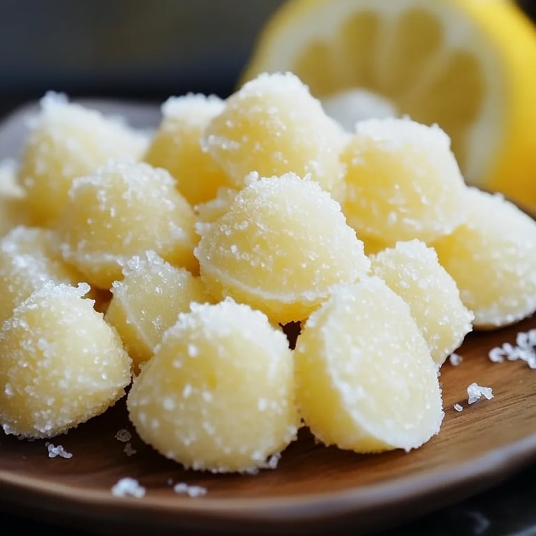 Zitronen-Pralinen