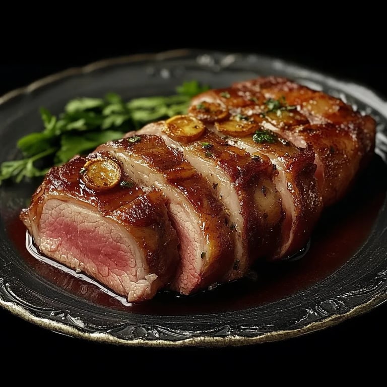 Leckeres Schweinefilet im Speckmantel: Ein Unglaubliches Ultimatives Rezept für 4 Personen