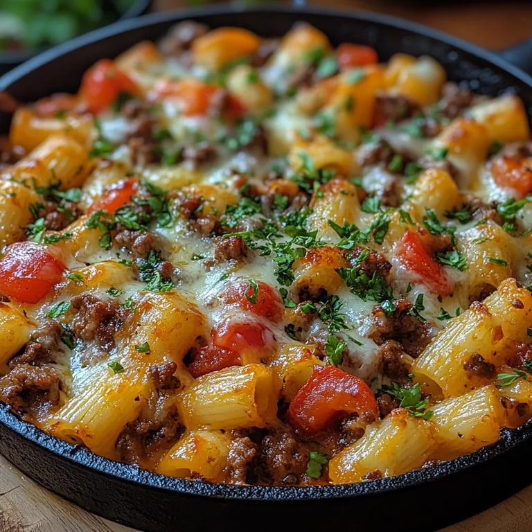 Herzhafte Hackfleisch-Pfanne: Ein Unglaubliches Ultimatives Rezept für Die Familie
