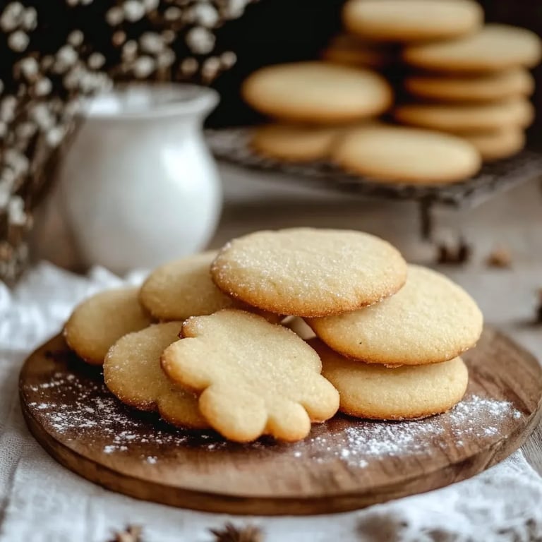 Einfache Vanille Kekse
