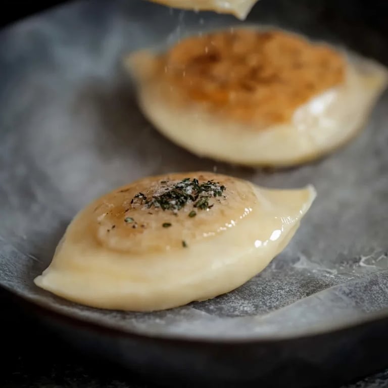 Mohnplätzchen mit Mohnback
