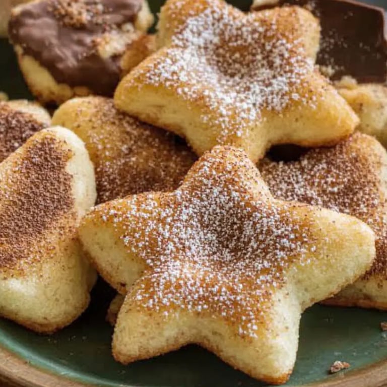 Schmandplätzchen mit Zimt