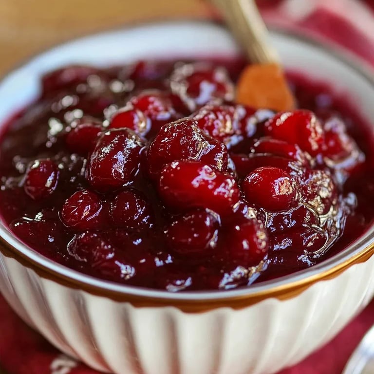 Tasty Christmas Cranberry Sauce