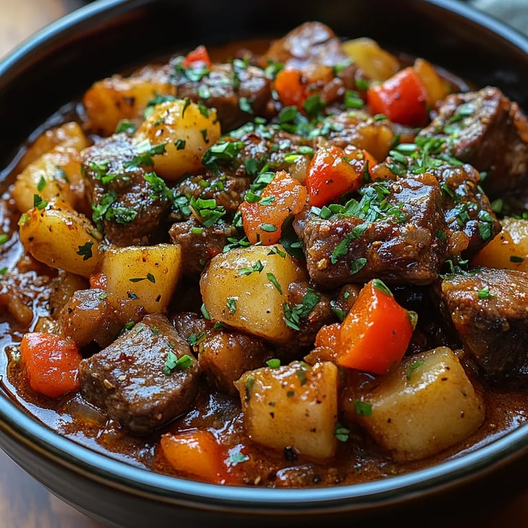 Carne de Res Guisada con Coco: Una Increíble Receta Última