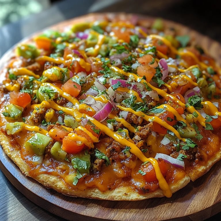 Pizza de Taco Vegana e Sem Glúten: Uma Receita Incrível e Definitiva