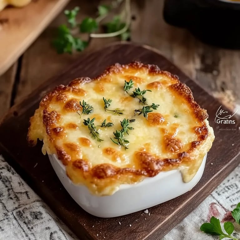 Schnelle knusprige „Gratins“ mit Käse