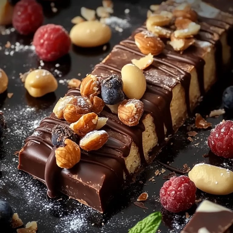 Dunkle Schokolade Meersalz Nussriegel