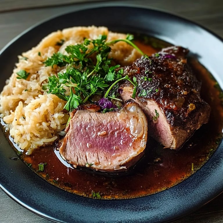 Erzgebirgischer Sauerbraten