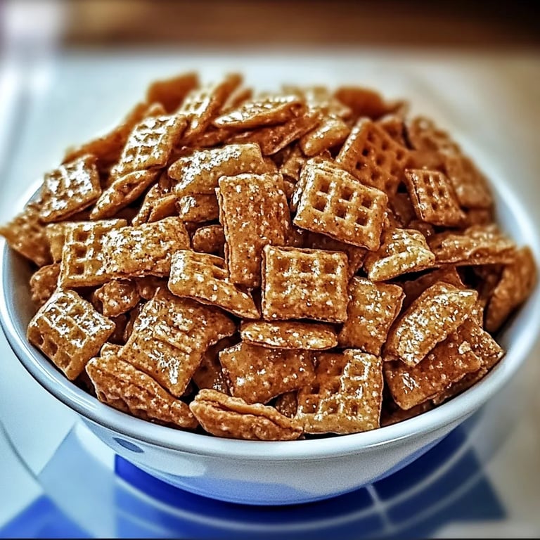 Irresistible Toffee Chex Mix