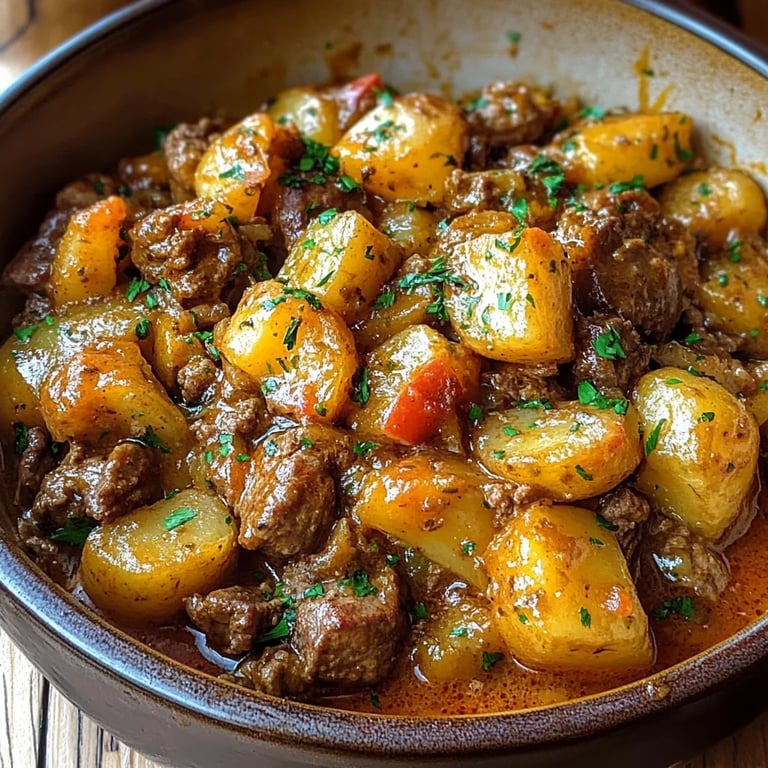 Cheesy One Pot Beef & Potatoes: An Incredible Ultimate Recipe You’ll Love