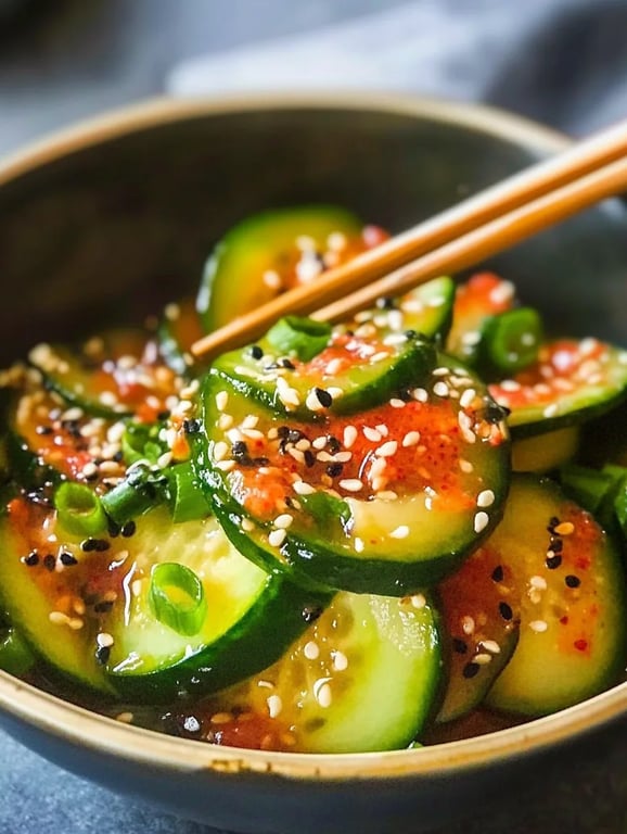 Easy Asian Cucumber Salad