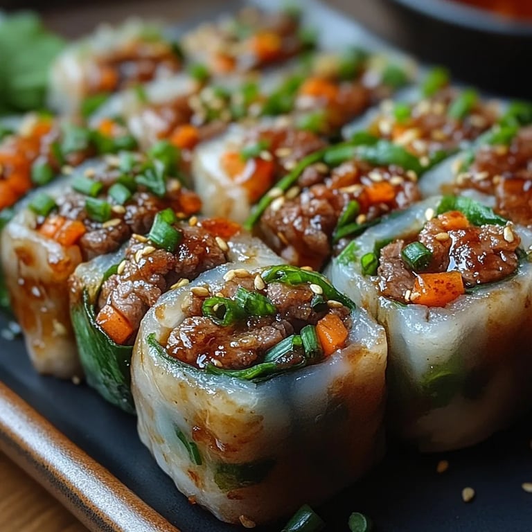 Rolinhos de Carne com Manjericão Tailandês: Uma Receita Incrível e Definitiva