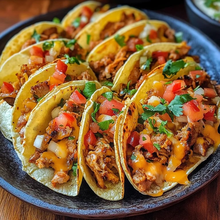 Mini-Tacos mit würziger Hackfleischfüllung