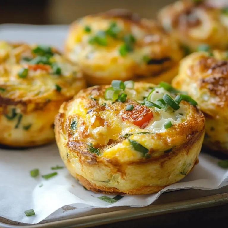 Eiermuffins mit Gemüse