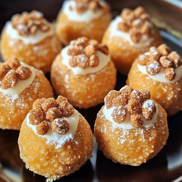 Easy Pumpkin Cheesecake Truffles
