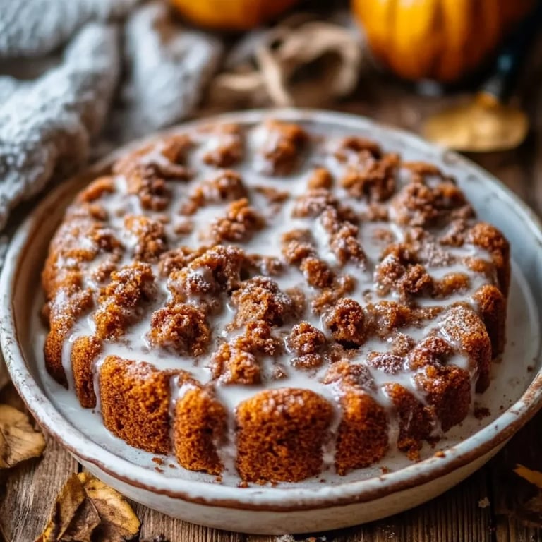 Pumpkin Coffee Cake Recipe