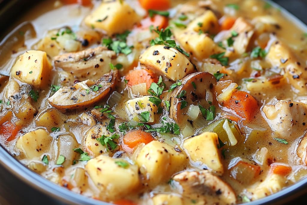 SLOW COOKER CHICKEN & WILD RICE SOUP: An Amazing Ultimate Recipe