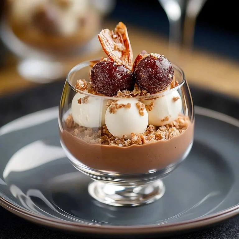 Giotto Dessert im Glas