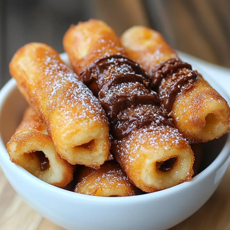 <p>Easy Churro Bites with Nutella: An Incredible 7-Step Recipe</p>
