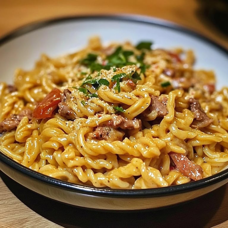 Schmand - Schinken Nudeln von FrauSchmitz