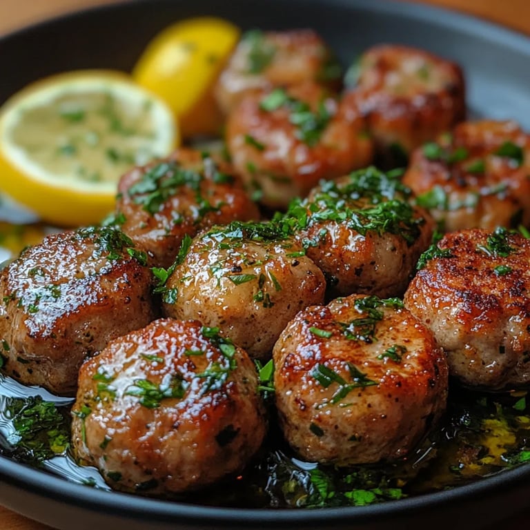 Albóndigas Griegas de Pavo con Tzatziki: Una Increíble Receta Secreta