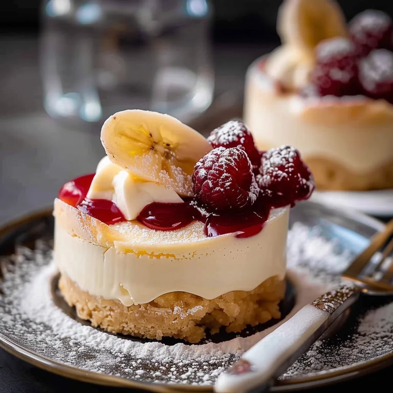 Vanillekipferl Kirsch Dessert