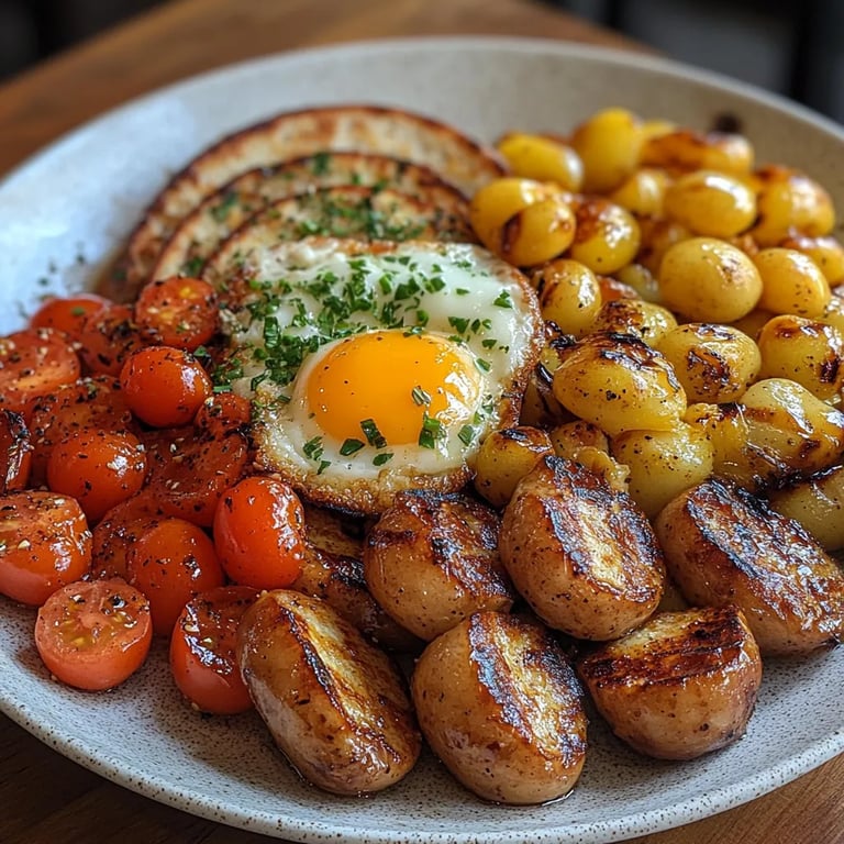 Café da Manhã Inglês Completo: Uma Receitas Incrível e Definitiva com 7 Ingredientes