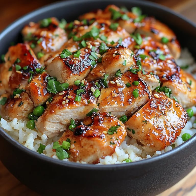 Comforting Chicken & Rice Bowls w/ Garlic Sauce: An Amazing Ultimate Recipe