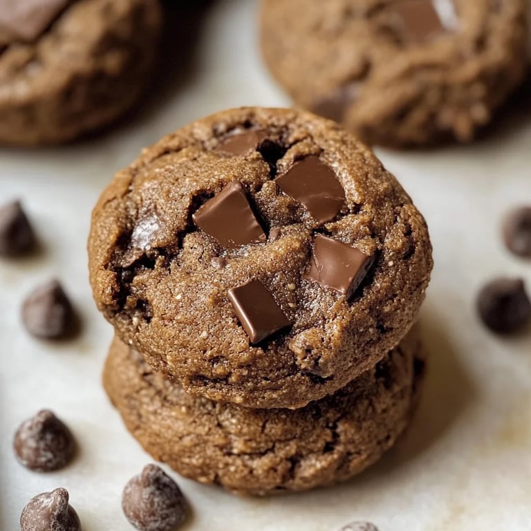 Dicke Espresso-Schokoladenkekse