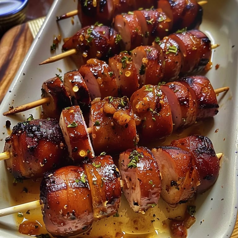 Game Day Mustard Kielbasa Bites