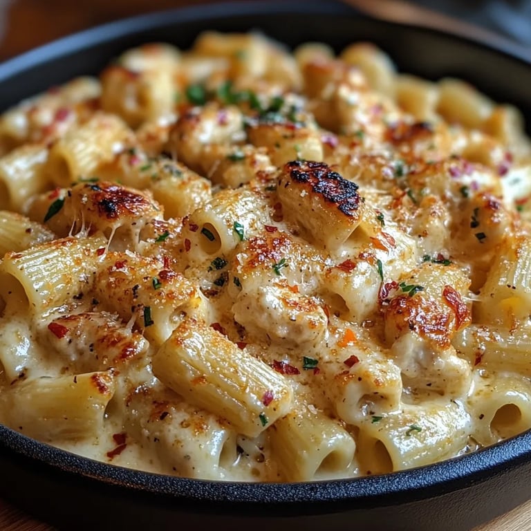Pâtes Faciles au Poulet et Parmesan : Une Recette Incroyable Ultime