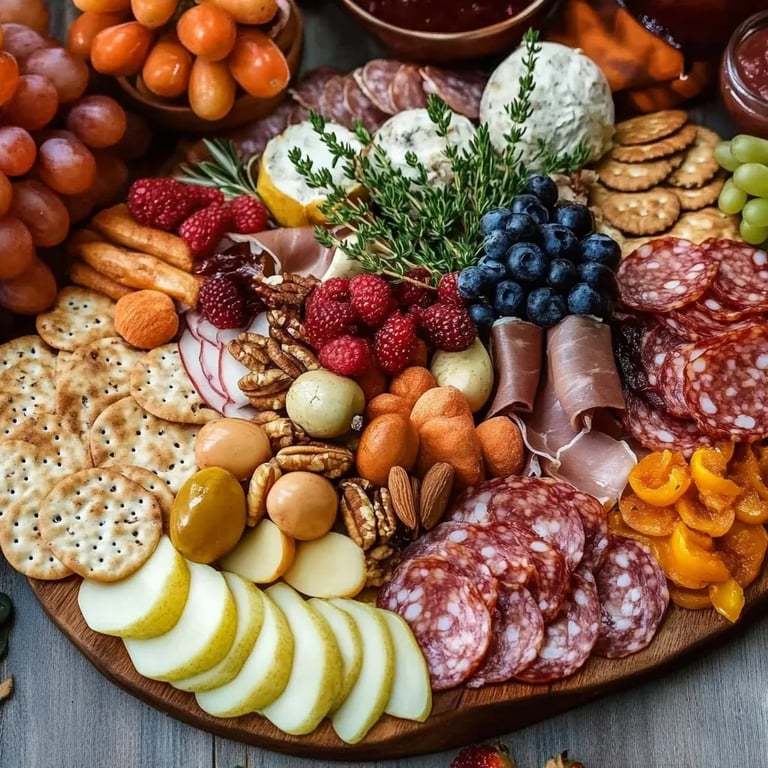 Turkey Shaped Charcuterie Boards