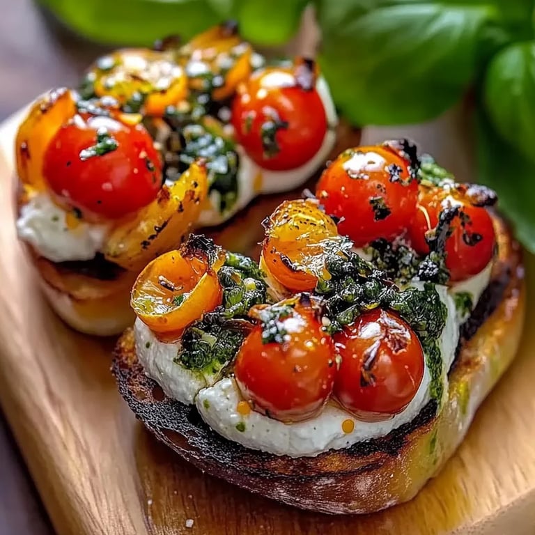 Burrata Bruschetta: Ett fantastiskt ultimatum till ditt nästa mingel