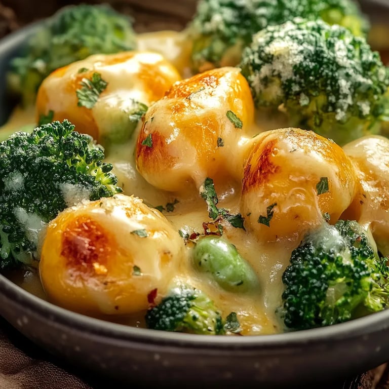 Cremige Brokkoli-Kartoffeln