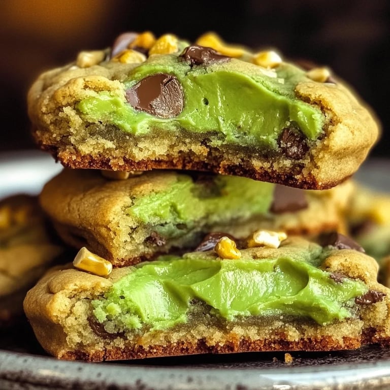 Pistachio Cream Cookies