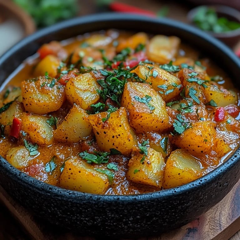 Dopiazeh Aloo: Una Increíble Receta Esencial de 7 Pasos