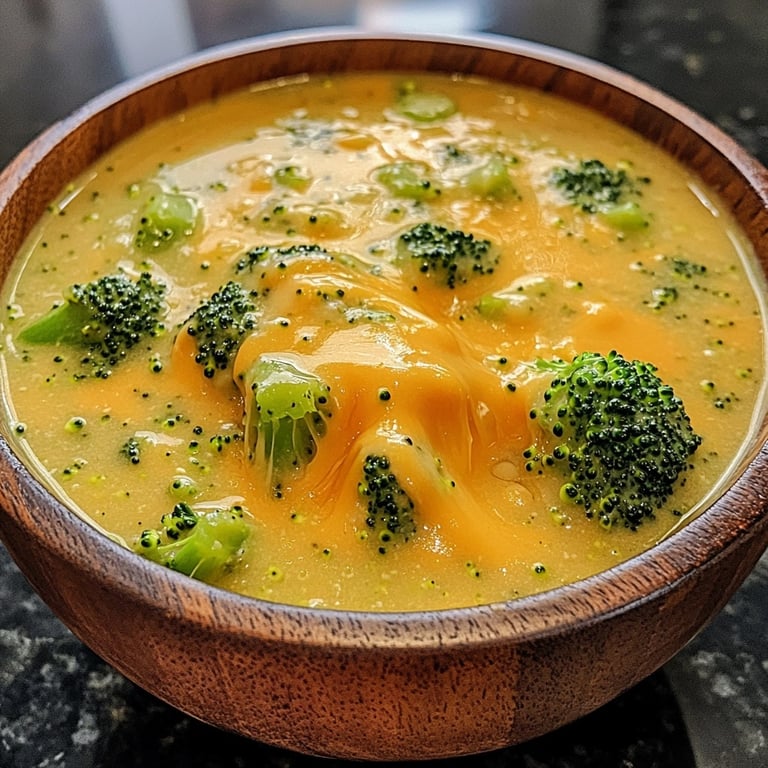 Comfort Broccoli Cheddar Soup​