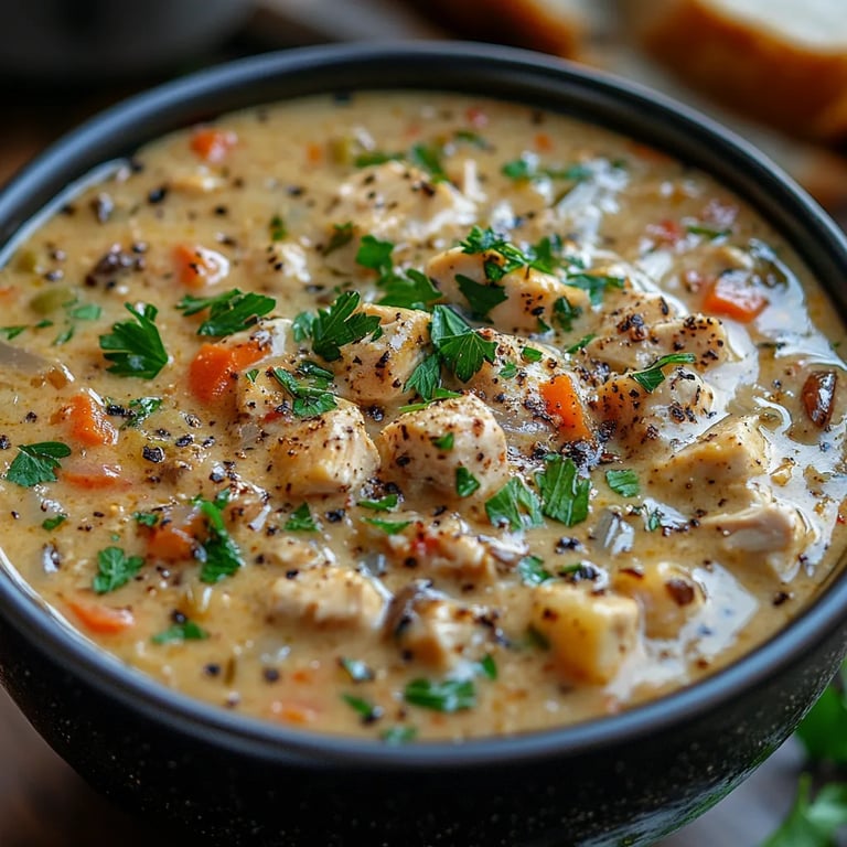 Sopa Saludable de Pollo con Arroz Salvaje: Una Increíble Receta Esencial