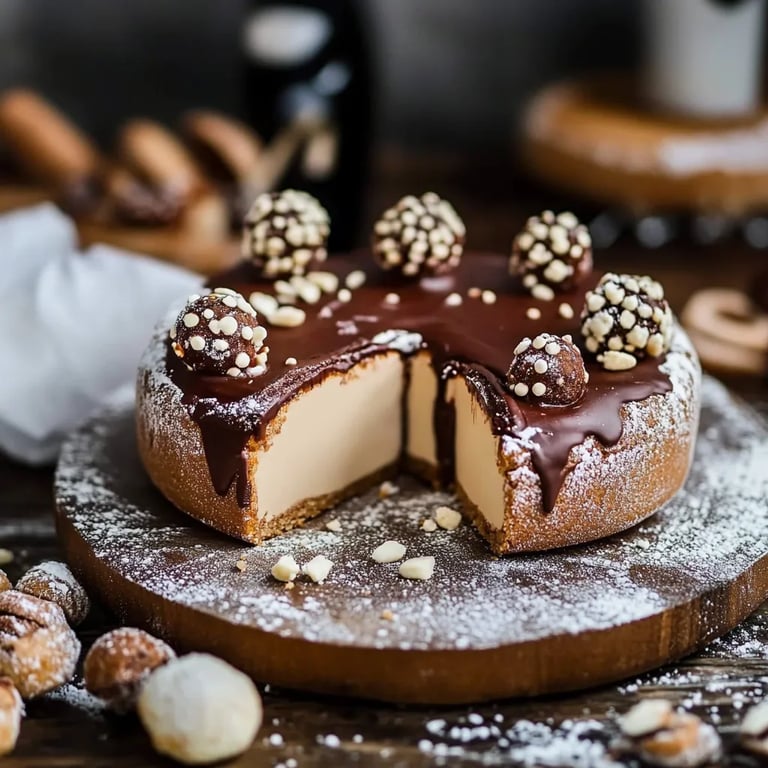 No-Bake Lebkuchen-Käsekuchen
