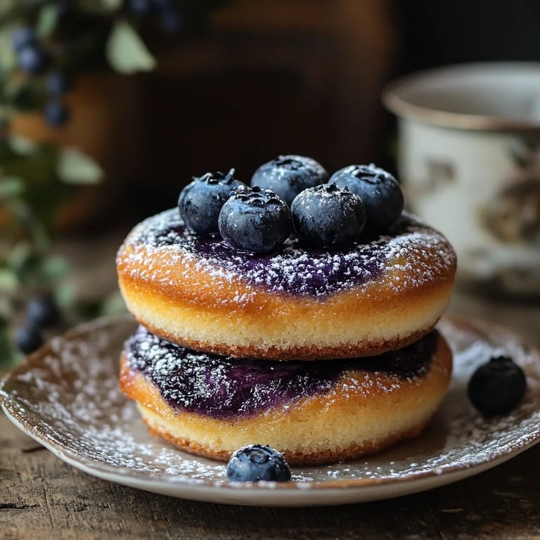 Wild Blueberry Ricotta Sweet Buns: An Incredible Easy Recipe