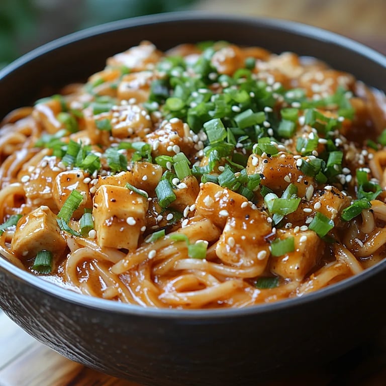 Fideos de Arroz con Salsa de Maní en 10 Minutos: Una Increíble Receta Esencial