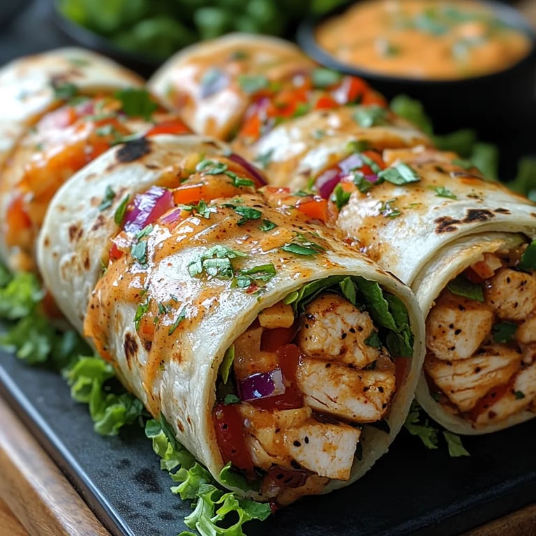 Wraps de Pollo con Maní al Estilo Tailandés: Una Increíble Receta Secreta