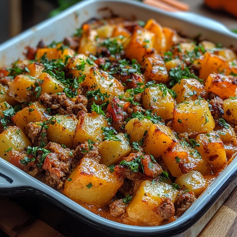 Süßkartoffel- und Hackfleisch-Truthahn-Auflauf: Ein Unglaubliches Ultimatives Rezept