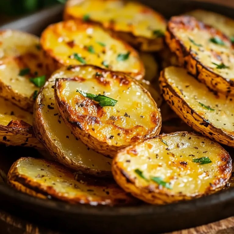 Baked Potato Slices